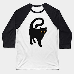 Black Cat Original Design For Cat Lovers Baseball T-Shirt